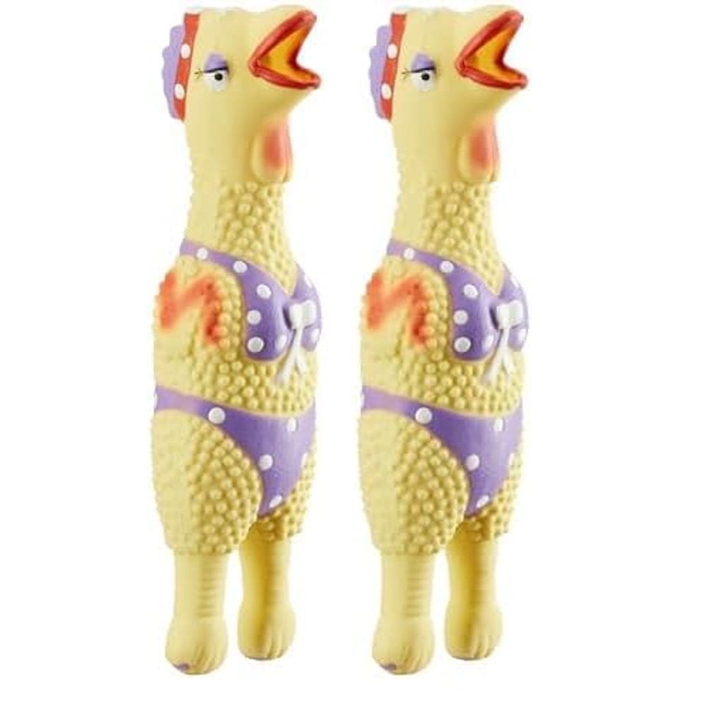 Brinquedo para cães Outward Hound Squawkers Henrietta Latex Squeaky Rubber