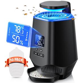 Fly Trap Monrocx Indoor Bug Zapper Fruit Fly Gnat Catcher