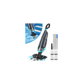 Aspirador de piscina KiMPump sem fio portátil com 4 sacos de filtro