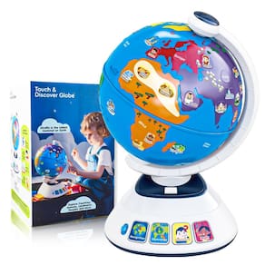 Globo de toque interativo SMILESSKIDDO World para crianças