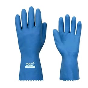 Luvas Latex Silver Azul Tam 09 Silver Ca 333