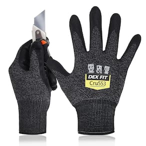Luvas resistentes ao corte DEX FIT Cru553 Nível 5 de proteção
