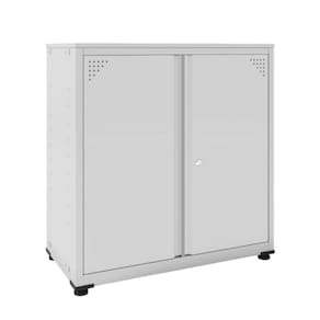 Armario Baixo 2 Portas Aretto 79X74x45 Cinza - Pandin