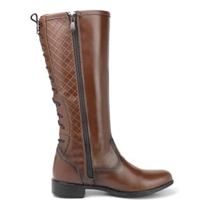 Bota Over The Knee Feminina Cano Longo Com Zíper