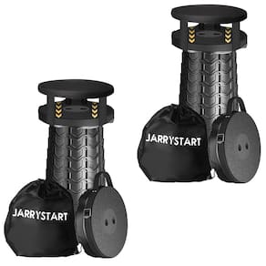 Banco dobrável JarryStart atualizado com almofada e bolsa de 180 kg
