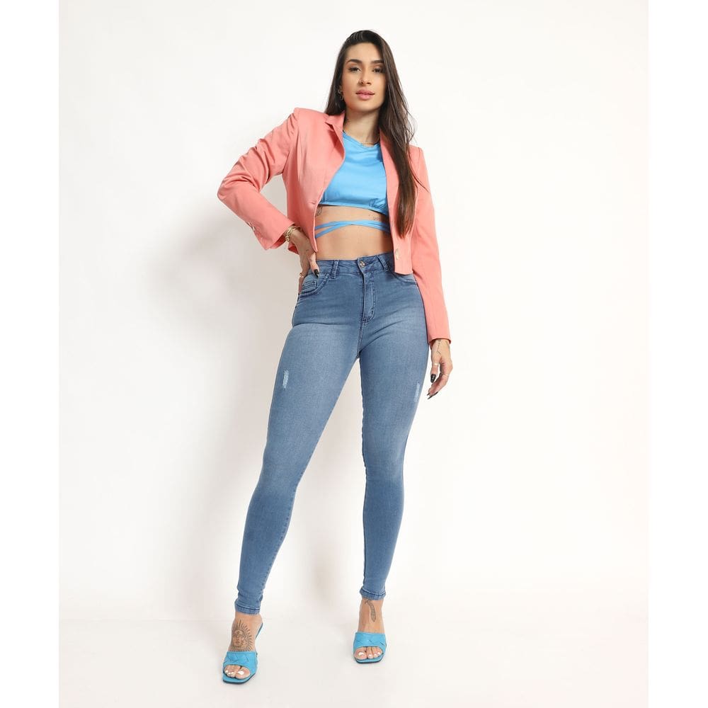 Calça Jeans Feminina Skinny - 29772