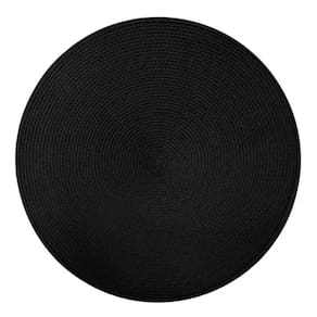 Jogo Americano Redondo 1 Unidade 38Cm Preto