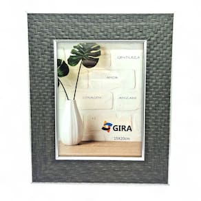Moldura 15x20 Decorativa para Fotos Certificados com Vidro