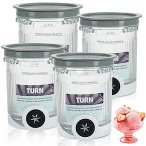 Pacote com 4 tintas e tampas cremosas para a série Ninja NC700 NC701