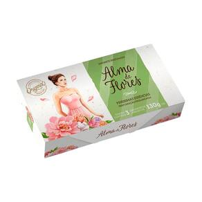 Kit Sabonete em Barra Alma de Flores Finíssimas Essências com 3 Unidades 130g Cada