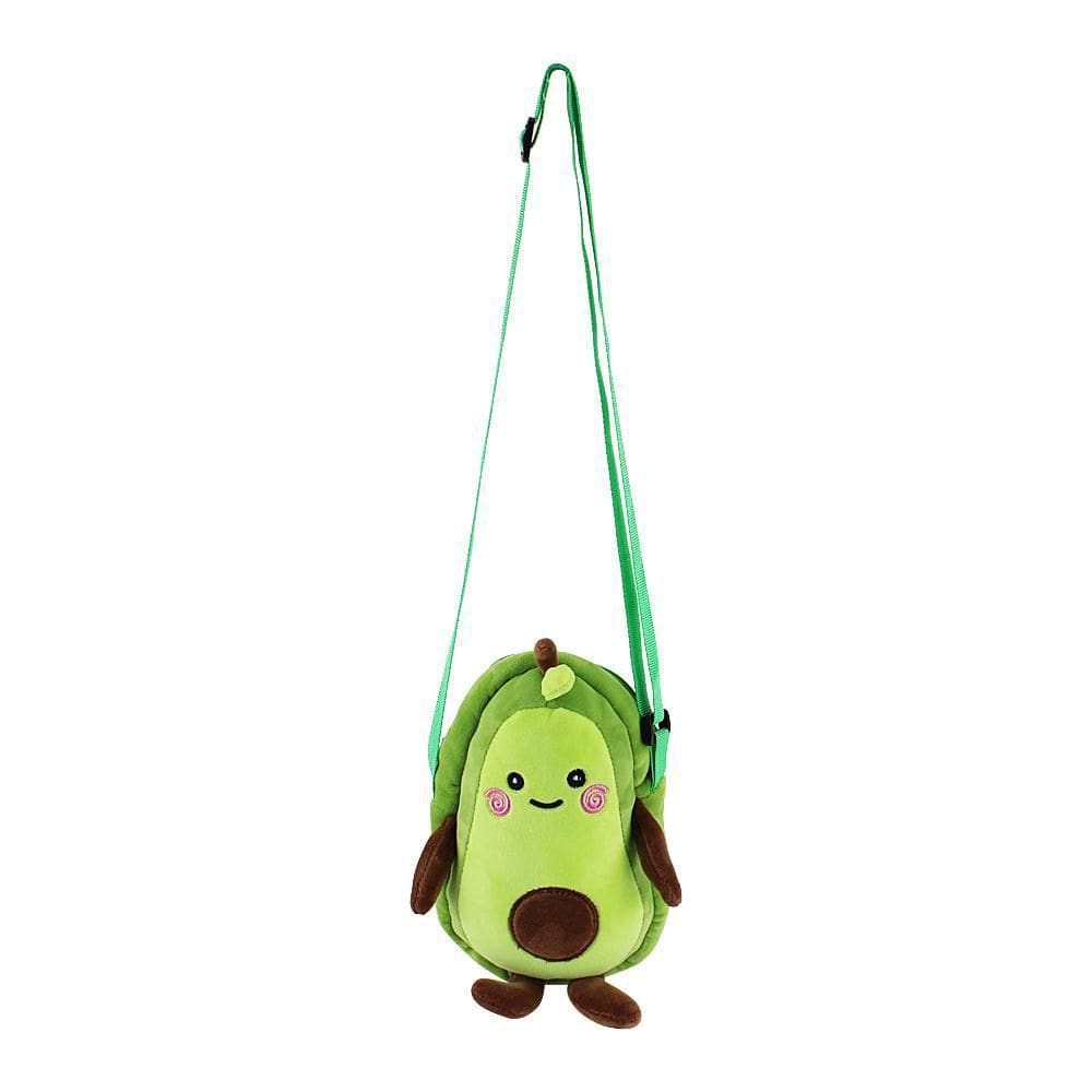 Bolsa De Ombro Pelúcia Em Formato De Abacate - Bbr Toys