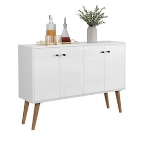 Buffet Aparador Imperial 4 Portas com Pés Palito Retrô
