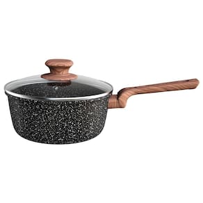 Panela ColorStone 20 cm Wooden com Tampa ALU8501-WD - Euro