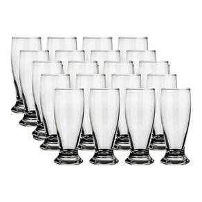 Jogo De Copo 24 Peças Cerveja Beer 240Ml Taça Tulipa Chopp