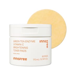 Almofadas de toner sem tinta, chá verde, enzima, vitamina C, clareador