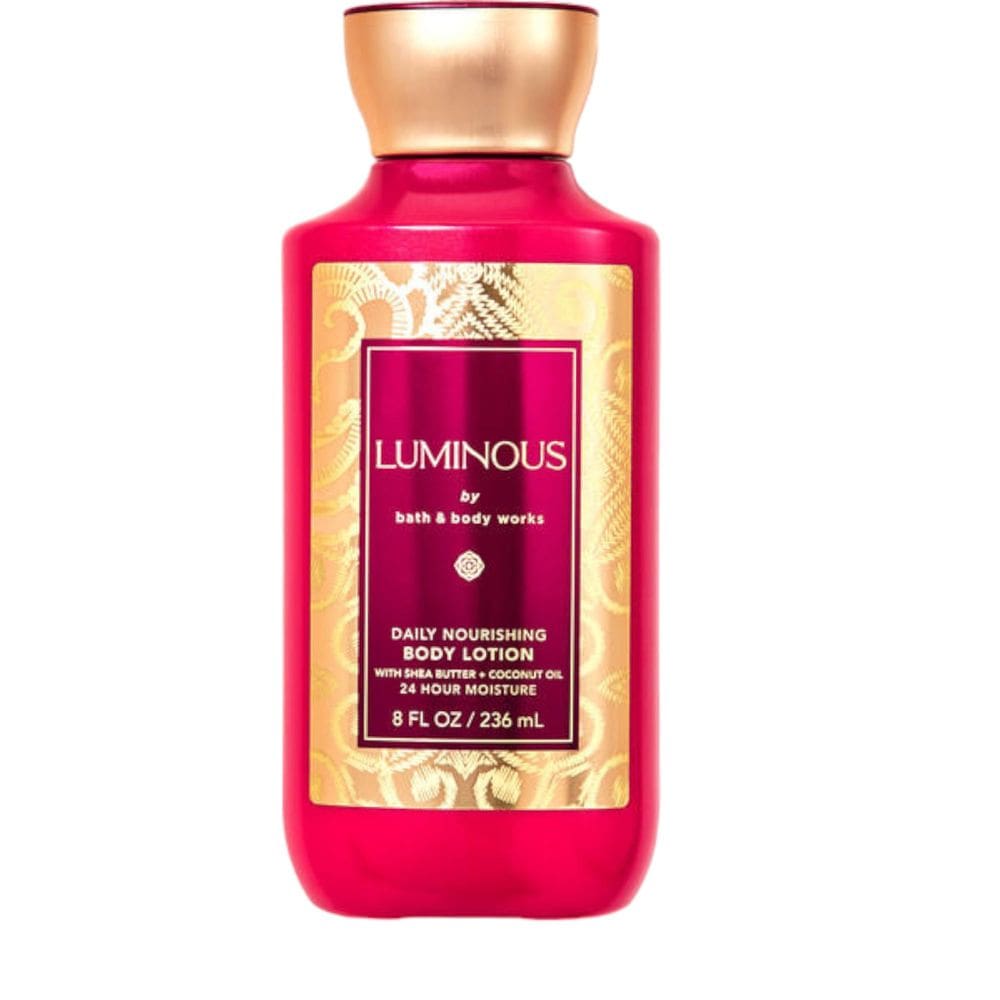 Conjunto de presentes luminosos Body Lotion Bath & Body Works para mulheres