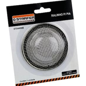 Ralo Japonês / Ralinho Para Pia Tanque Inox 11Cm Starfer