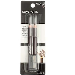 Capa para lápis de sobrancelha Girl Easy Breezy Brow Rich Brown x2