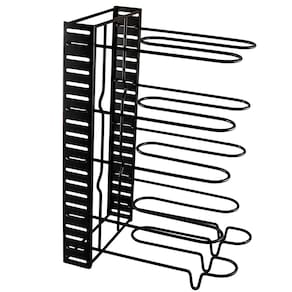 Organizador de Utensílios e Panelas 5 Camadas Ferro Preto