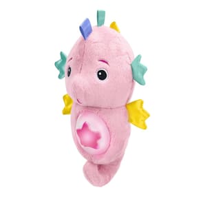 Chupeta de pelúcia Baby Einstein Sea Dreams Sea Dreams Seahorse Pink
