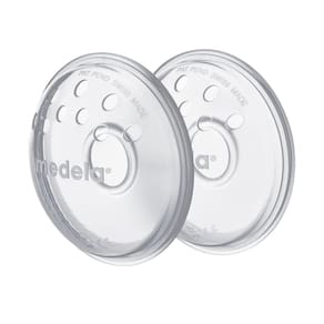 Conchas de peito Medela SoftShells para mamilos planos ou invertidos