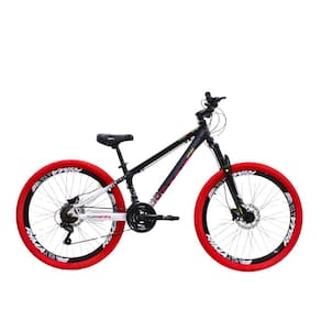 Bicicleta Aro 26 Viking Tuff x44 Alumínio 21 Vel Câmbio Shimano Freio a Disco Hidráulico
