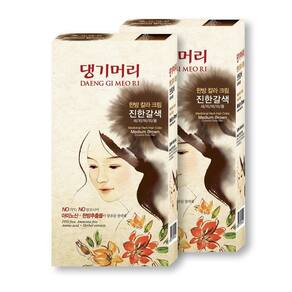 Cor de cabelo Daeng Gi Meo Ri Castanho Médio (pacote com 2)