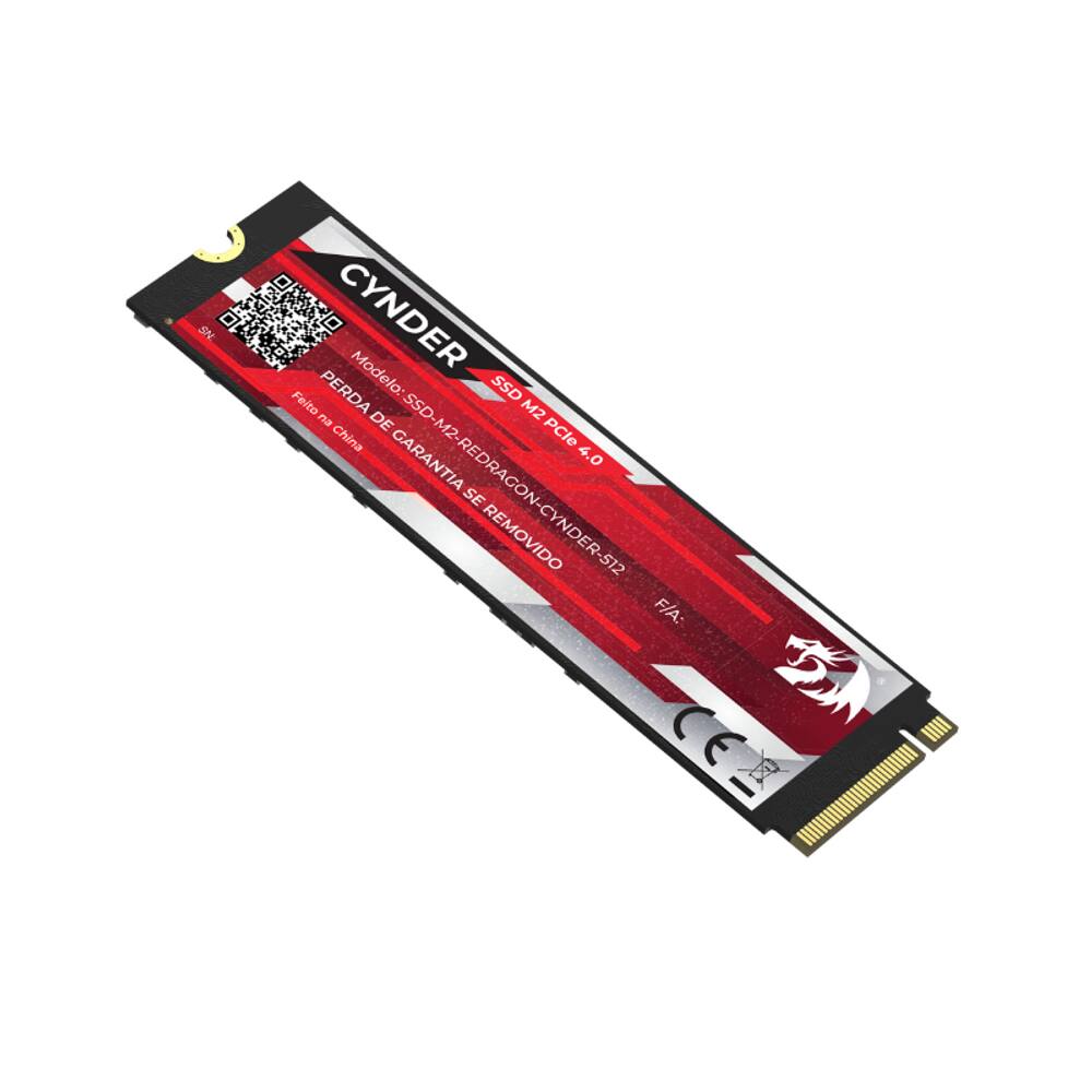 SSD M.2 Redragon Cynder PCIe 4.0 | Casas Bahia