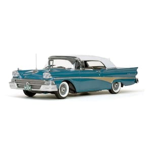 Miniatura Ford Fairlane 500 1958 1/18 Sun Star Detalhado
