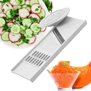 Cortador Fatiador Ralador de Legumes Fruta Queijo Batata Salada Keita Saquinho 25 Cm - PANAMI
