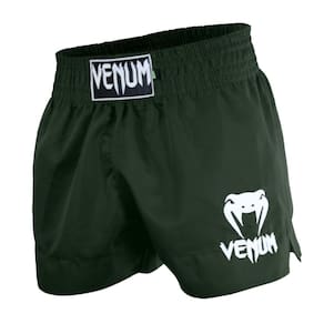 Short Muay Thai Venum Classic - Verde Militar