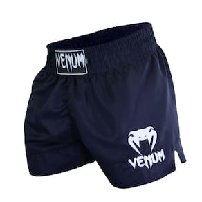 Short Muay Thai Venum Classic - Azul Marinho