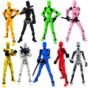 Bonecos de ação DANONI Titan 13 Nova 13 Dummy Robot 13 (9 unidades)