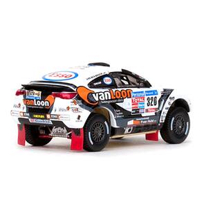 Miniatura Rally Mitsubishi L #320 E.VAN Loon 2011 Escal 1/43