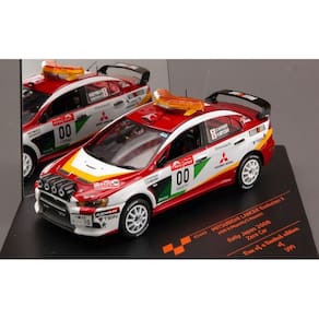 Miniatura Rally Mitsubishi L.#00 H.Miyoshi 2008 Escala 1/43