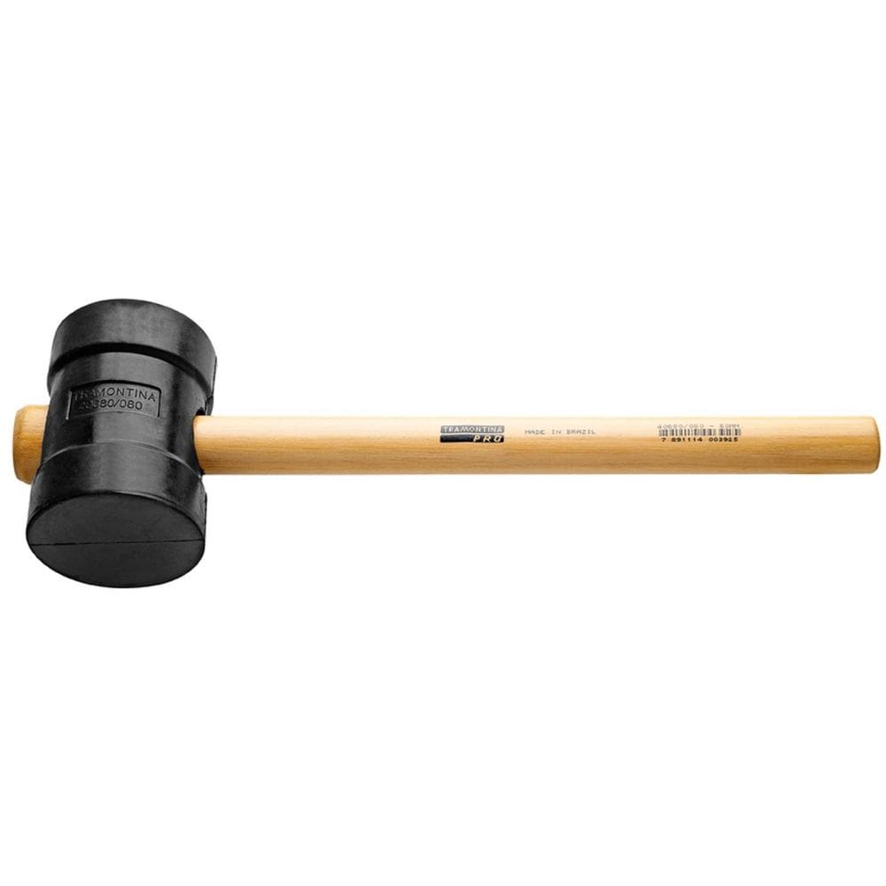 Martelo Borracha Preta 860 G 40680080 Tramontina