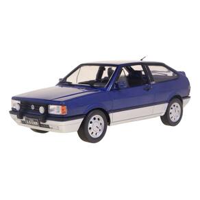 Miniatura 1/24 Volkswagen Gol GTI 1989 Azul Mônaco Detalhado