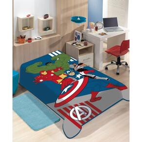 Cobertor Raschel Plus Marvel 1,50mx2,00m - Jolitex