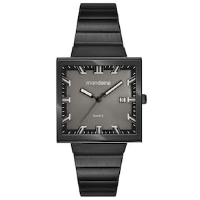 Relógio MONDAINE feminino analógico preto 32816GPMVPE2