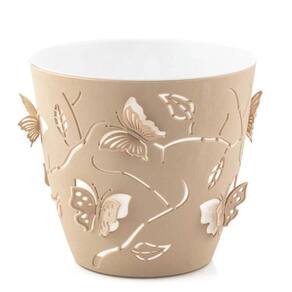 Vaso de Flor Plantas Cachepot 3D Floreira de Mesa Decor 1,4L
