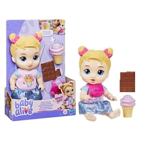 Boneca Baby Alive Loira Guloseimas Mágicas Harper Hugs