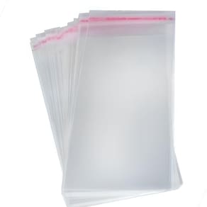 Saco Adesivado Plástico Transparente 12x20+3cm Com 1.000 Unidades