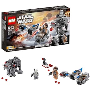 Lego Star Wars Speeder vs First Order Walker Microfighters