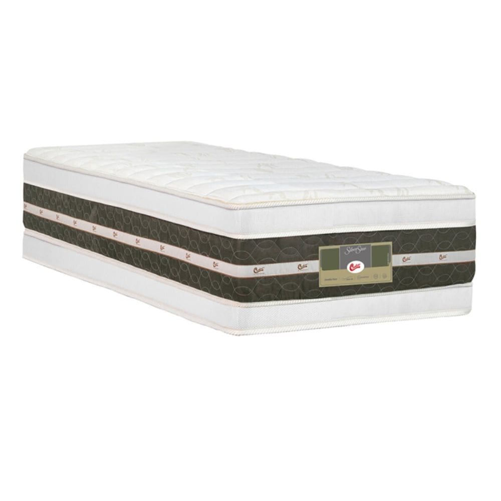 Colchão Solteiro Castor Silver Star Air Double Face Tecnopedic 88x188x34