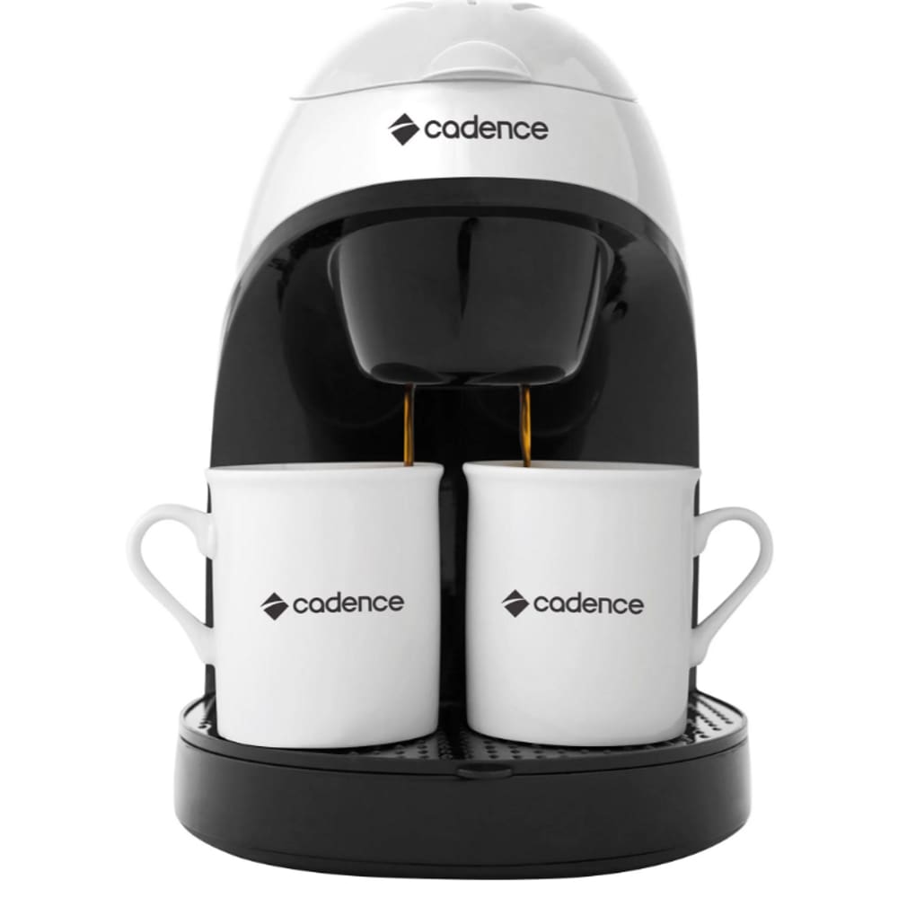 Cafeteira Eletrica 450W Cadence 2 Xicaras Branca 127V