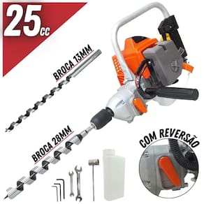 Furadeira Vulcan Vf500 25,4cc 1hp Para Perfuração De Mourões