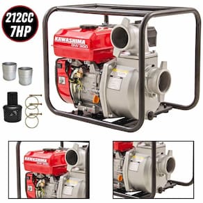 Motobomba Gw300 3" à Gasolina 212cc 7hp 4t 26mca