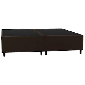Base Cama Box Casal Queen 158cm Hit I02 Suede Marrom