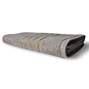 Toalha De Rosto Dubai 300g 100% Algodão Cinza
