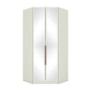 Canto Closet Modulado 2 Portas 3 Gavetas Com Espelho Areia